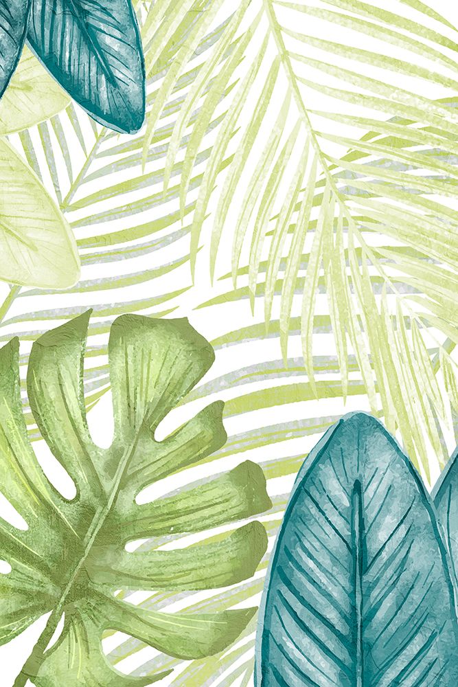 Layered Palms 1 art print by Kimberly Allen for $57.95 CAD