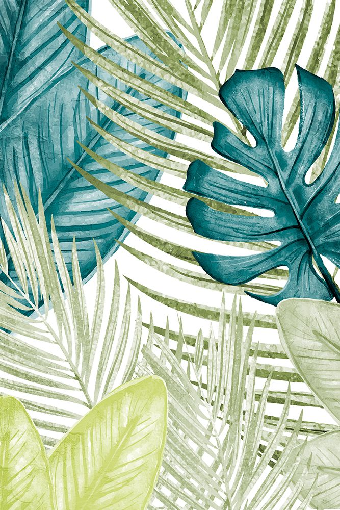 Layered Palms 2 art print by Kimberly Allen for $57.95 CAD