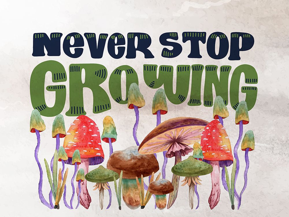 Never Stop Growing art print by Kimberly Allen for $57.95 CAD