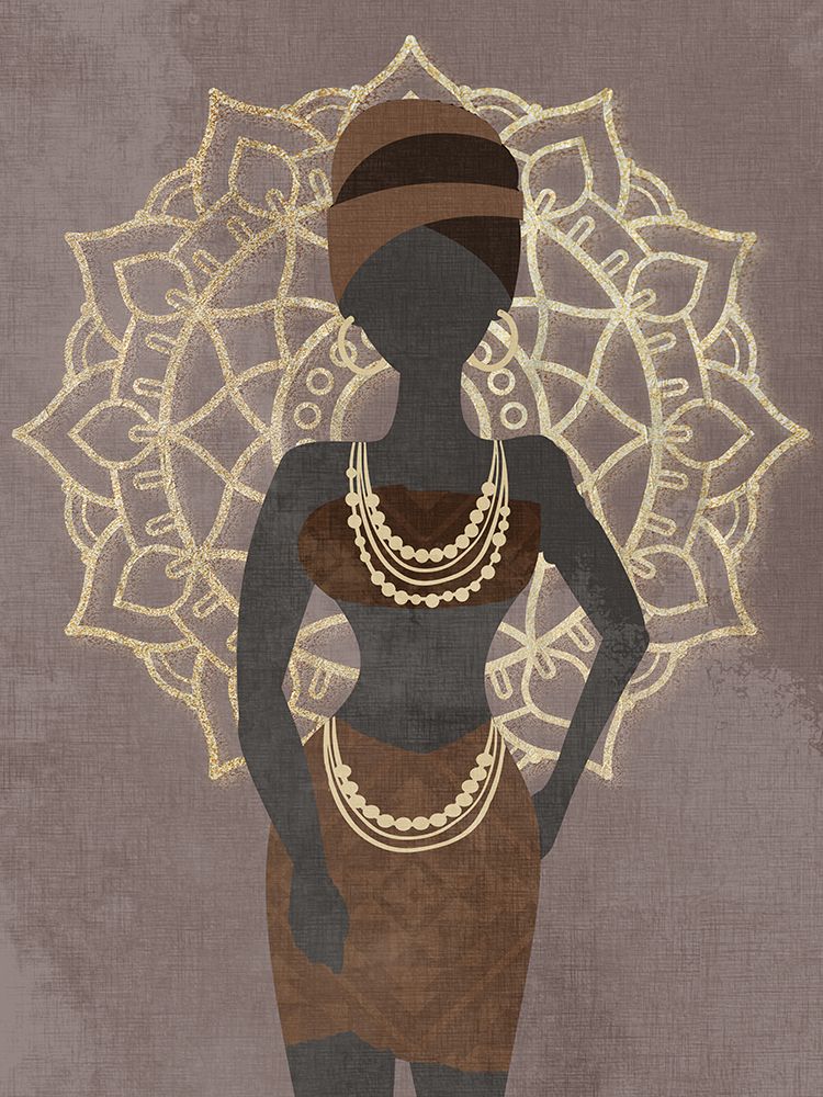 Medallion Woman 2 art print by Kimberly Allen for $57.95 CAD