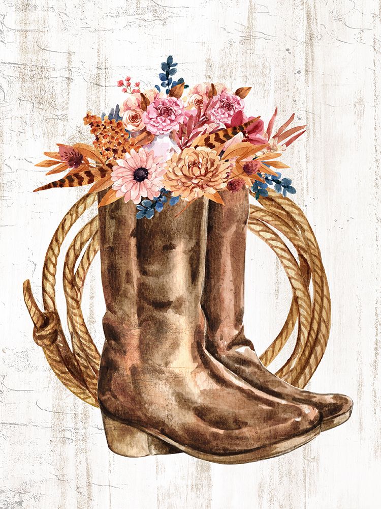 Boots And Rope art print by Kimberly Allen for $57.95 CAD