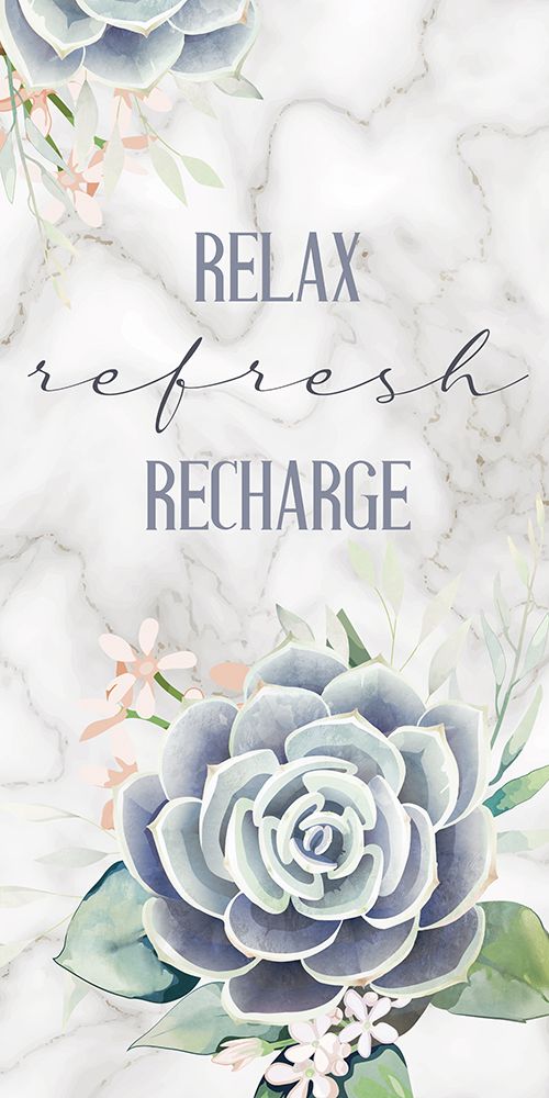 Relax Recharge 1 art print by Kimberly Allen for $57.95 CAD
