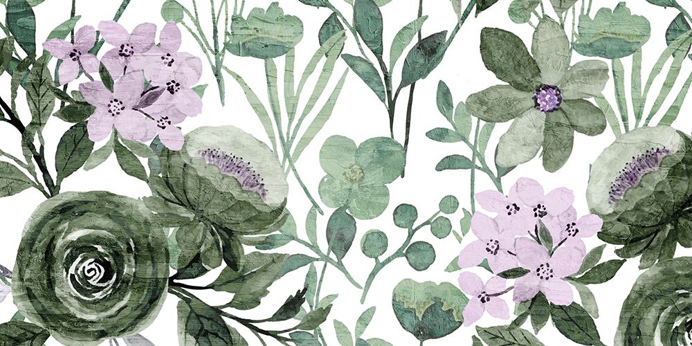Floral Panel Sage art print by Kimberly Allen for $57.95 CAD