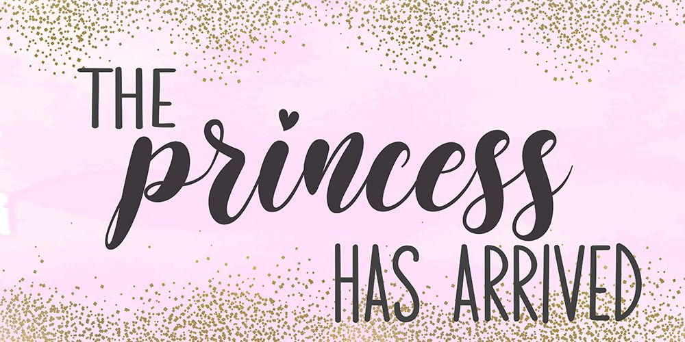 The Princess Has Arrived art print by Kimberly Allen for $57.95 CAD