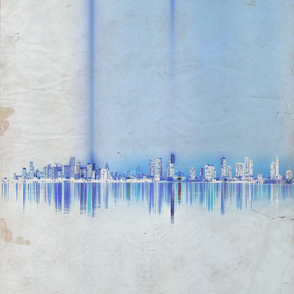Miami in Blue art print by Kimberly Allen for $57.95 CAD