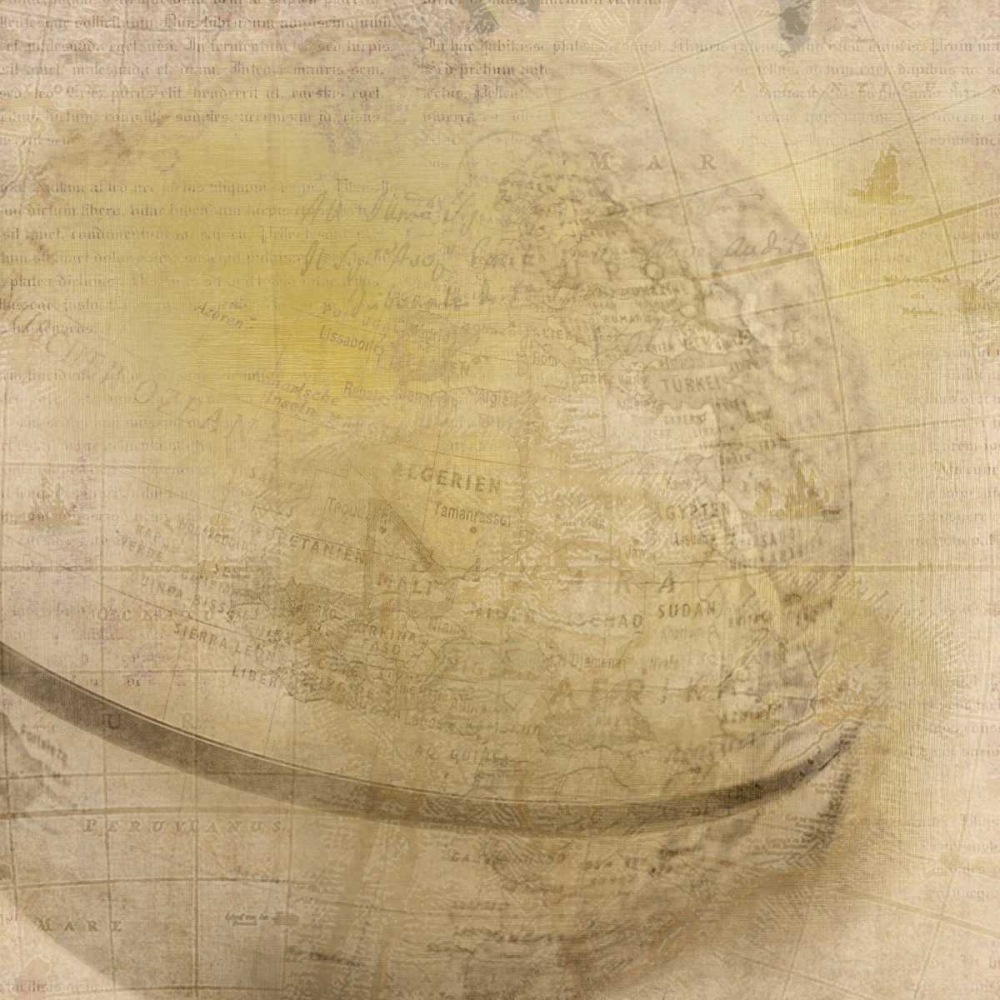 Travel the Globe art print by Kimberly Allen for $57.95 CAD