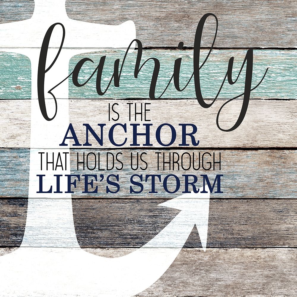 Anchor Family art print by Allen Kimberly for $57.95 CAD