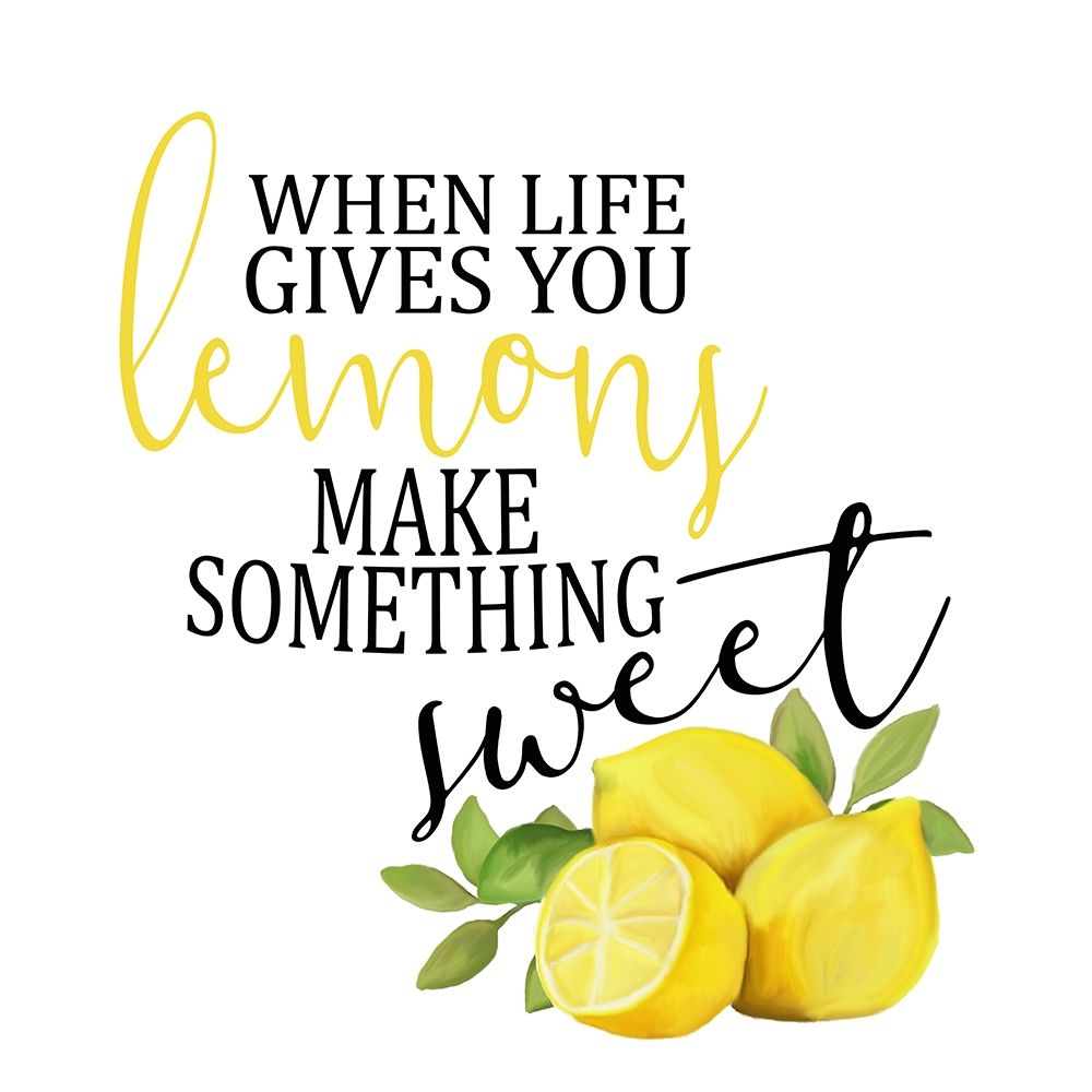 Fresh Lemons 6 art print by Allen Kimberly for $57.95 CAD
