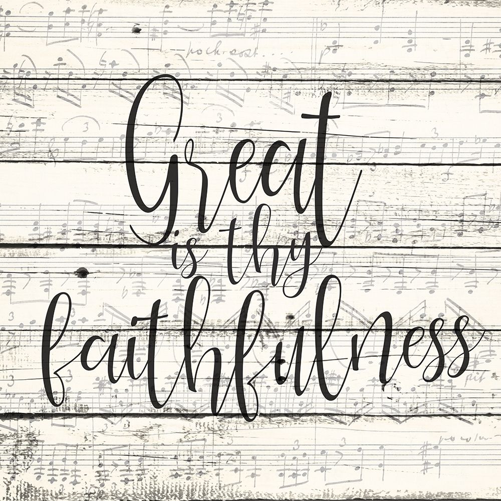 Great is Thy Faithfulness art print by Allen Kimberly for $57.95 CAD