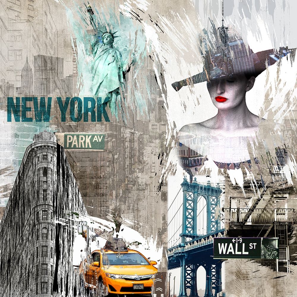 New York New York art print by Kimberly Allen for $57.95 CAD