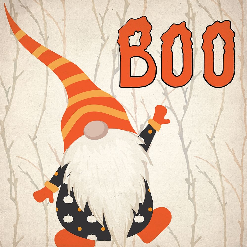 Halloween Gnomes 1 art print by Kimberly Allen for $57.95 CAD