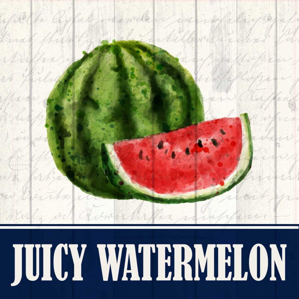 Juicy Watermelon art print by Kimberly Allen for $57.95 CAD