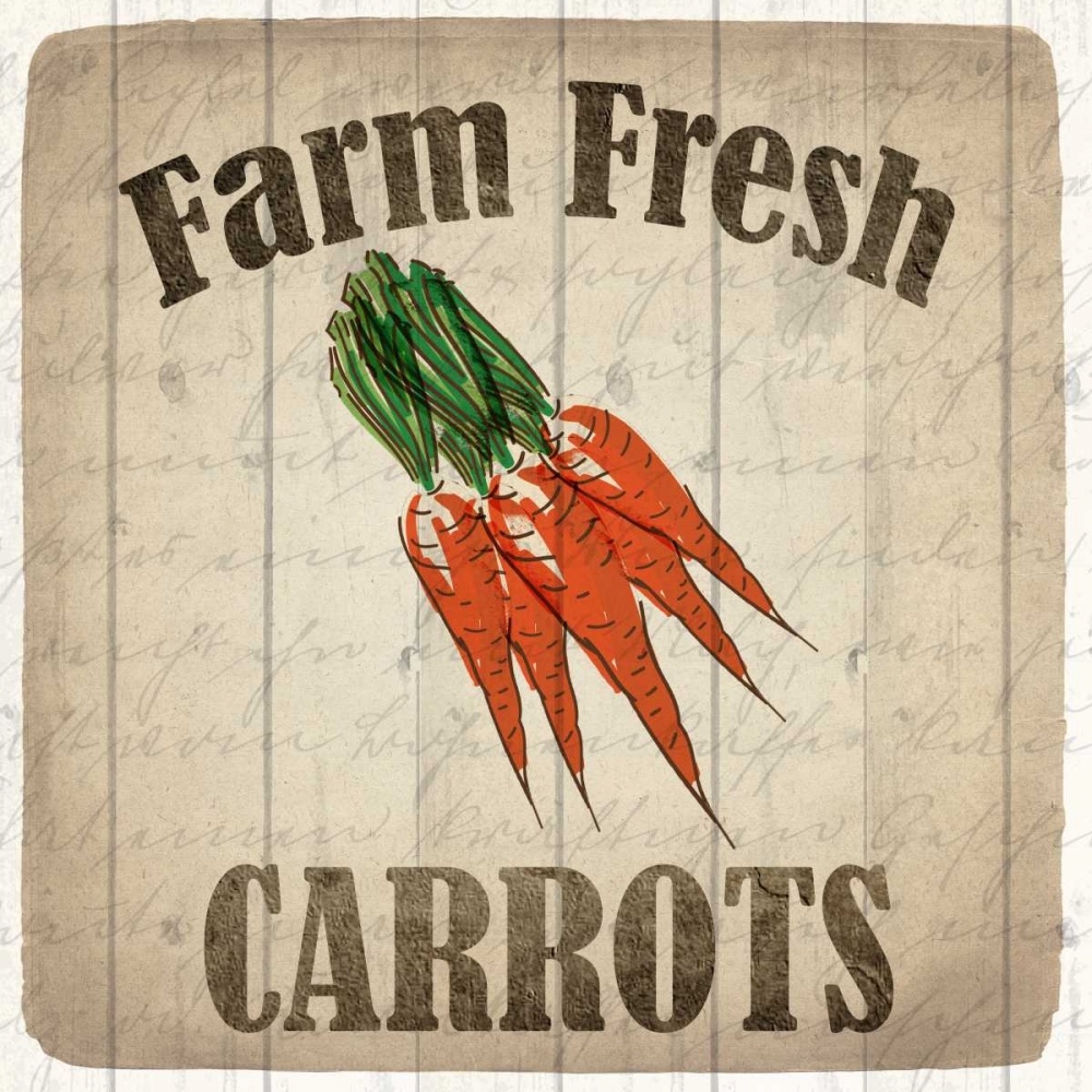 Farm Fresh Carrots art print by Kimberly Allen for $57.95 CAD