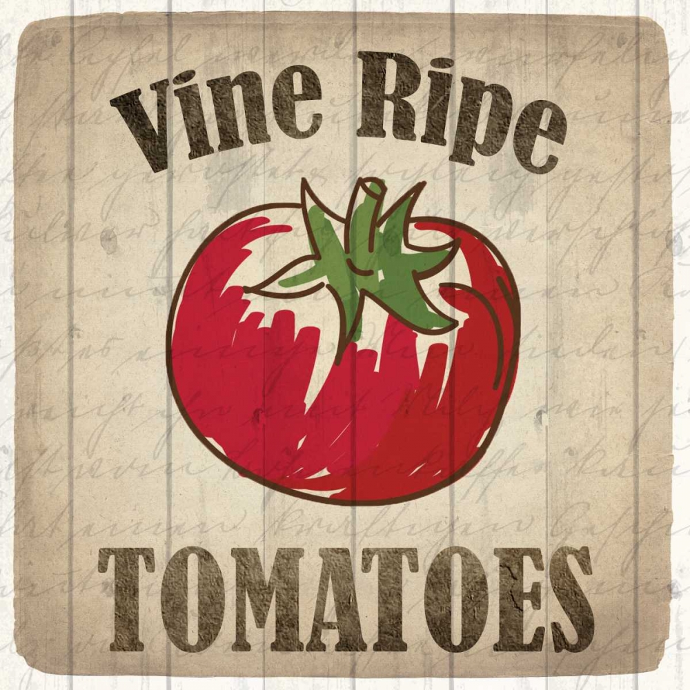 Vine Ripe Tomatoes art print by Kimberly Allen for $57.95 CAD