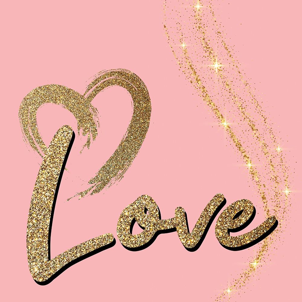 Love Glitter 3 art print by Kimberly Allen for $57.95 CAD