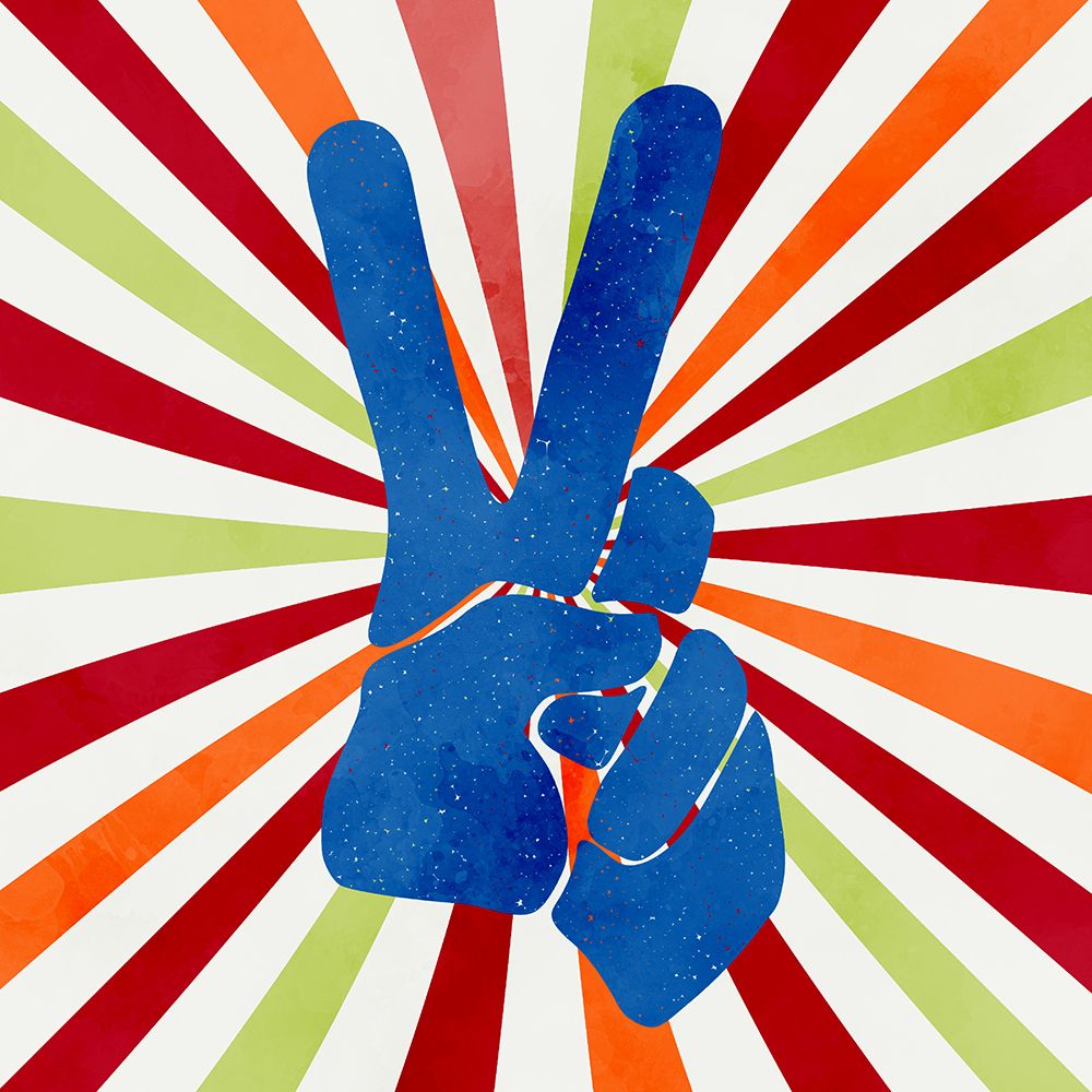 Peace Sign art print by Kimberly Allen for $57.95 CAD