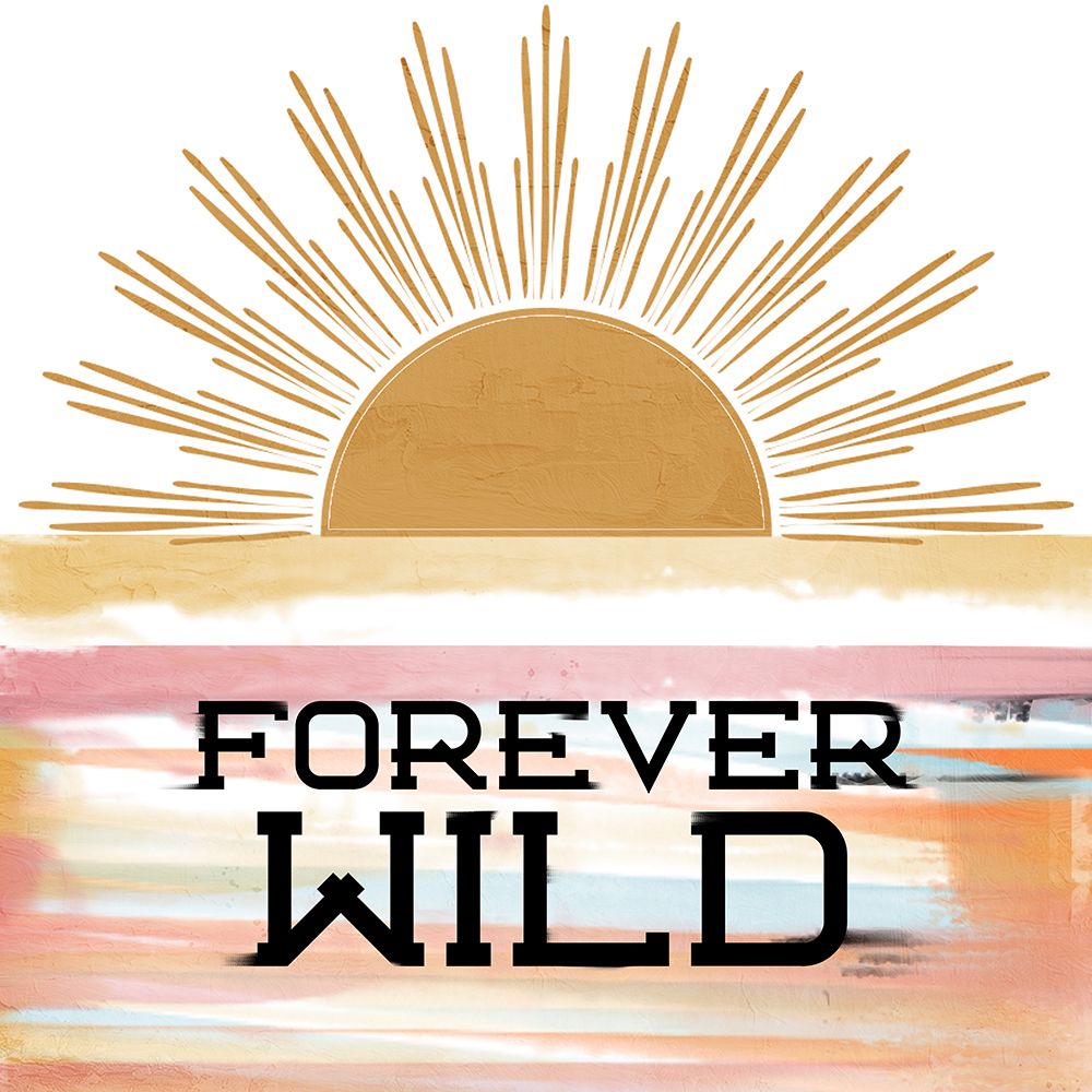 Forever Wild Sun art print by Kimberly Allen for $57.95 CAD