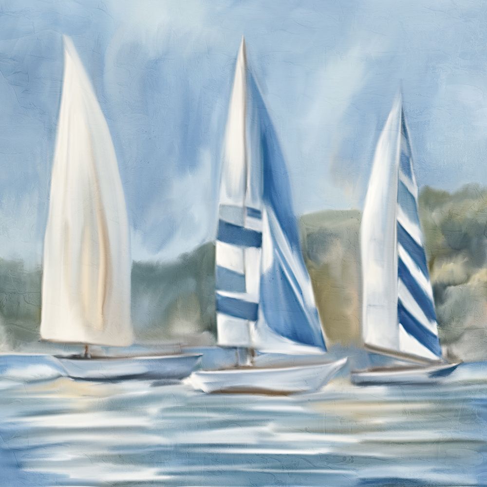 Sailboat Day 1 art print by Kimberly Allen for $57.95 CAD