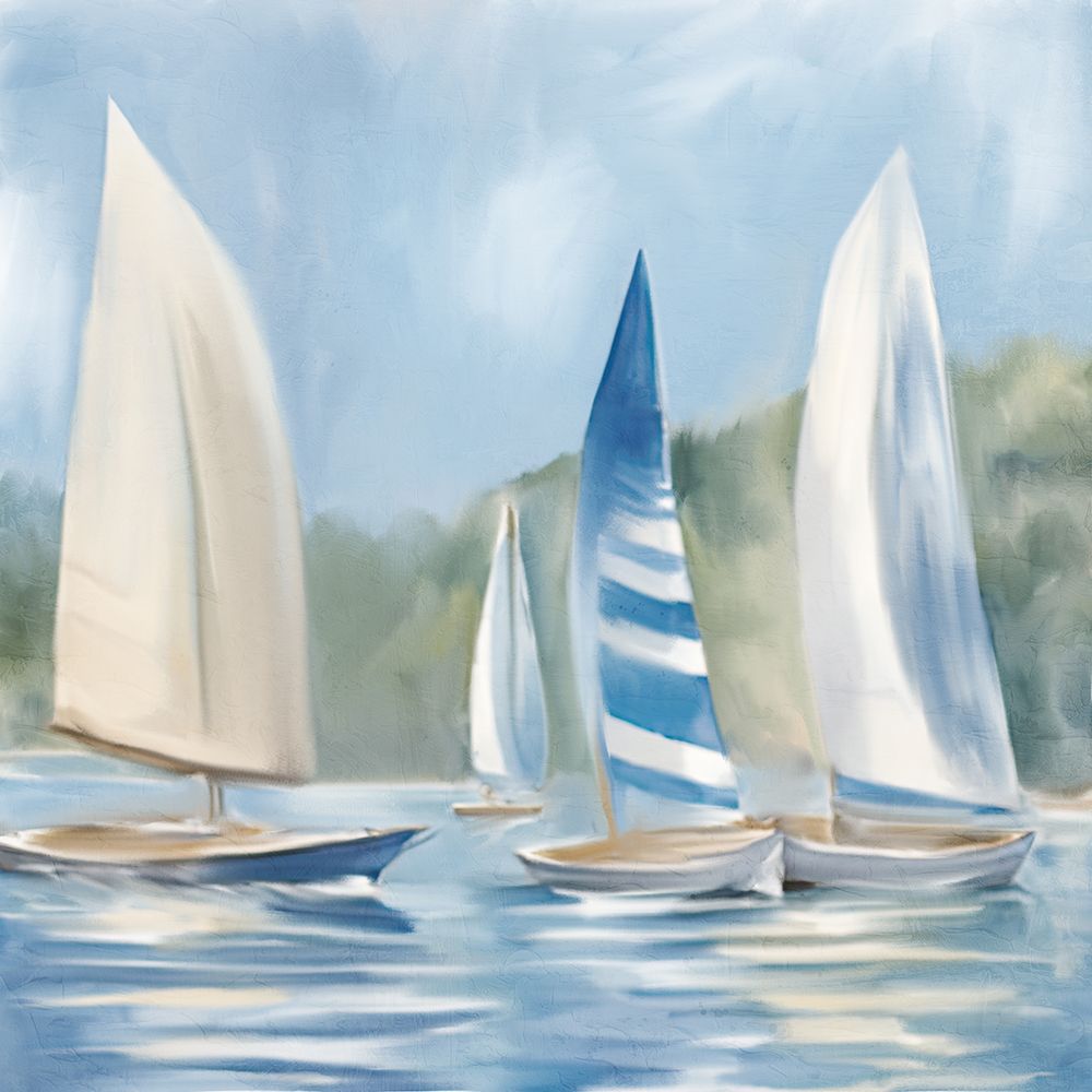 Sailboat Day 2 art print by Kimberly Allen for $57.95 CAD