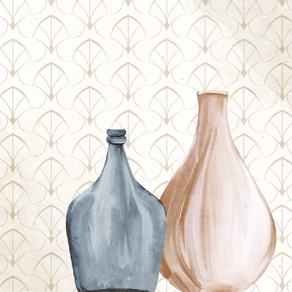Vases On Pattern 2 art print by Kimberly Allen for $57.95 CAD