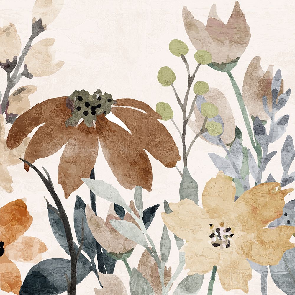 Wildflower Square Fall 2 art print by Kimberly Allen for $57.95 CAD
