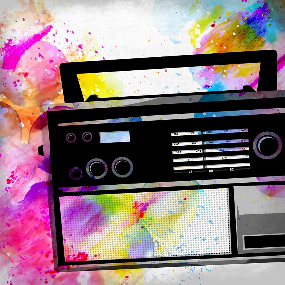 Radio Play 2 art print by Kimberly Allen for $57.95 CAD