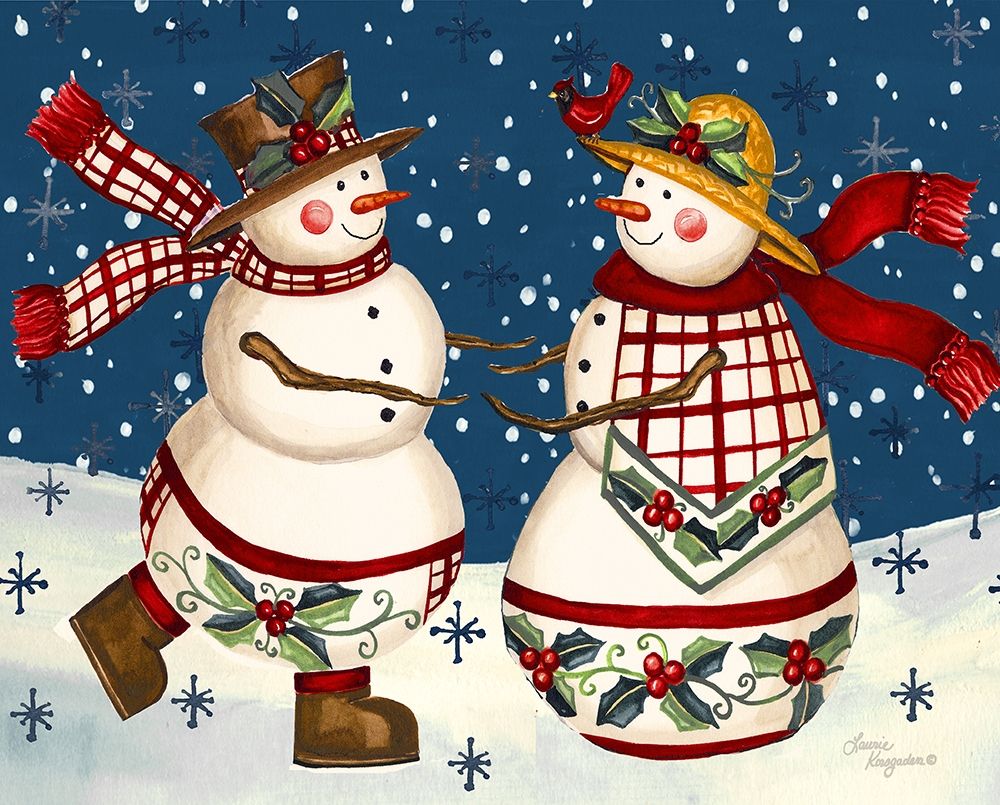 Holiday Dance art print by Laurie Korsgaden for $57.95 CAD