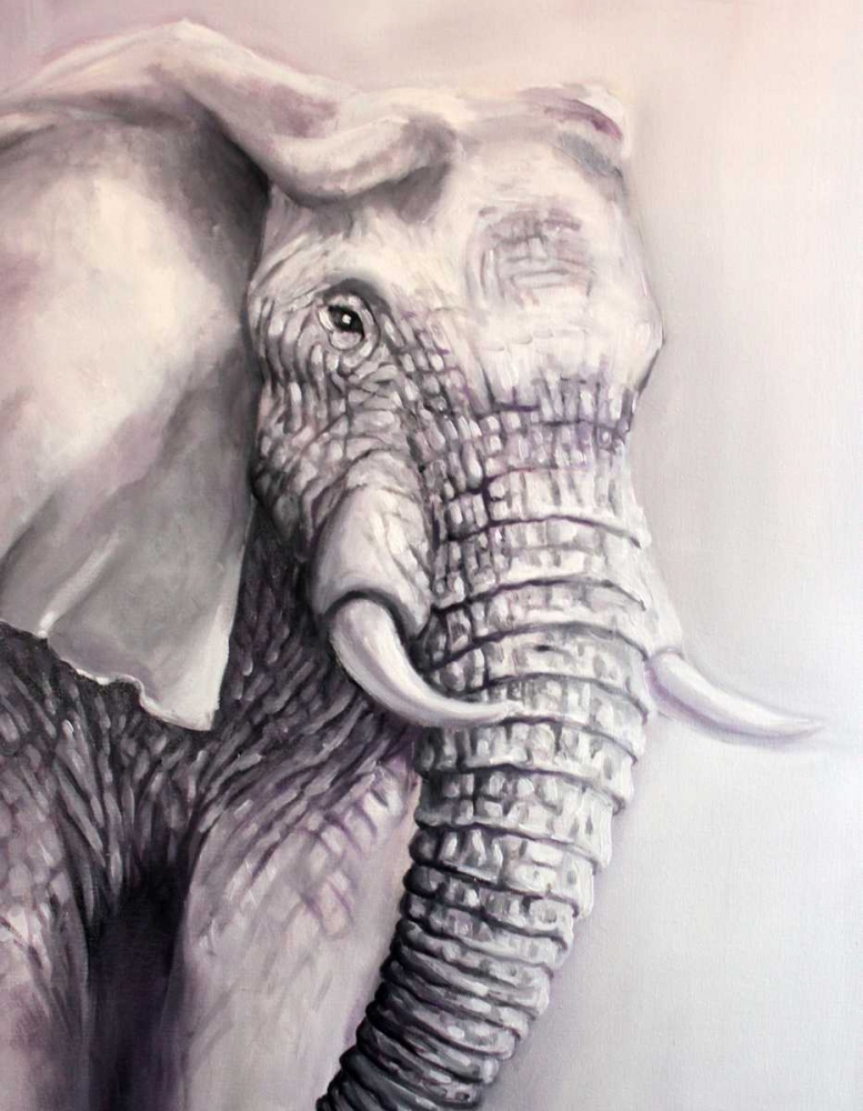 Elephant Trail 1 art print by Lisa Colberg for $57.95 CAD
