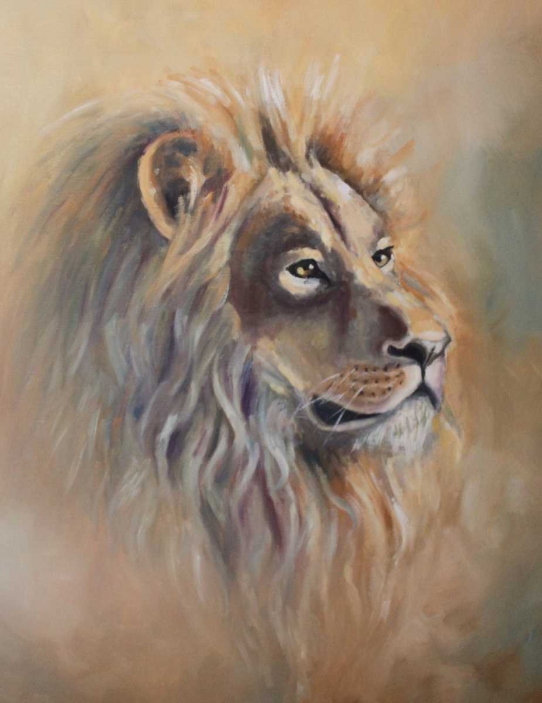 Lion 1 art print by Lisa Colberg for $57.95 CAD