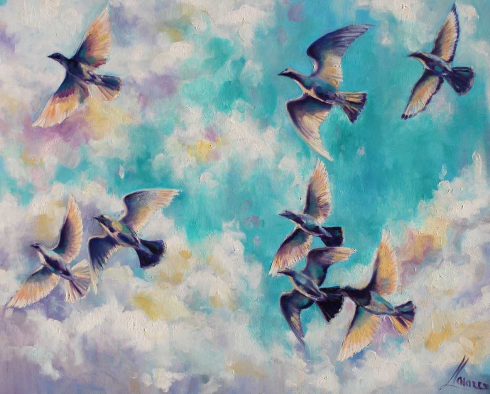 Birds 1 art print by Lisa Colberg for $57.95 CAD