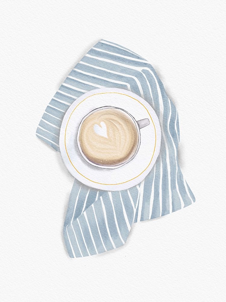 Coffee Is Love art print by Leah Straatsma for $57.95 CAD
