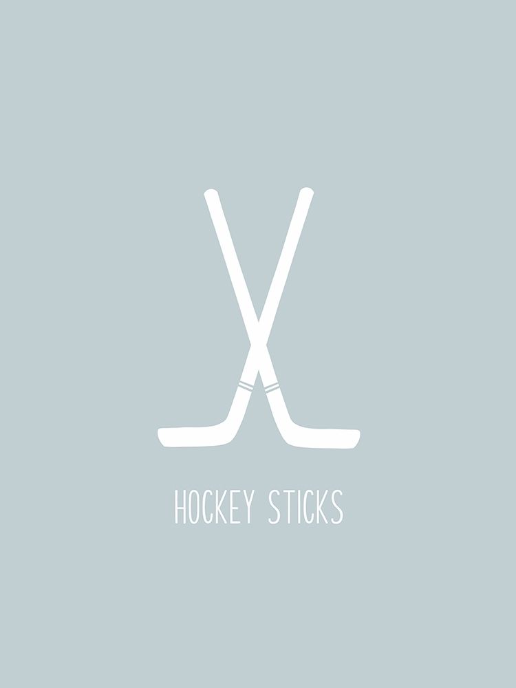 Hockey Sticks art print by Leah Straatsma for $57.95 CAD