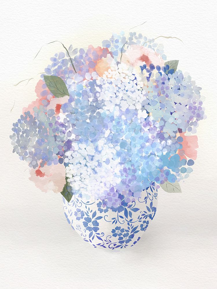 Colorful Blooms art print by Leah Straatsma for $57.95 CAD