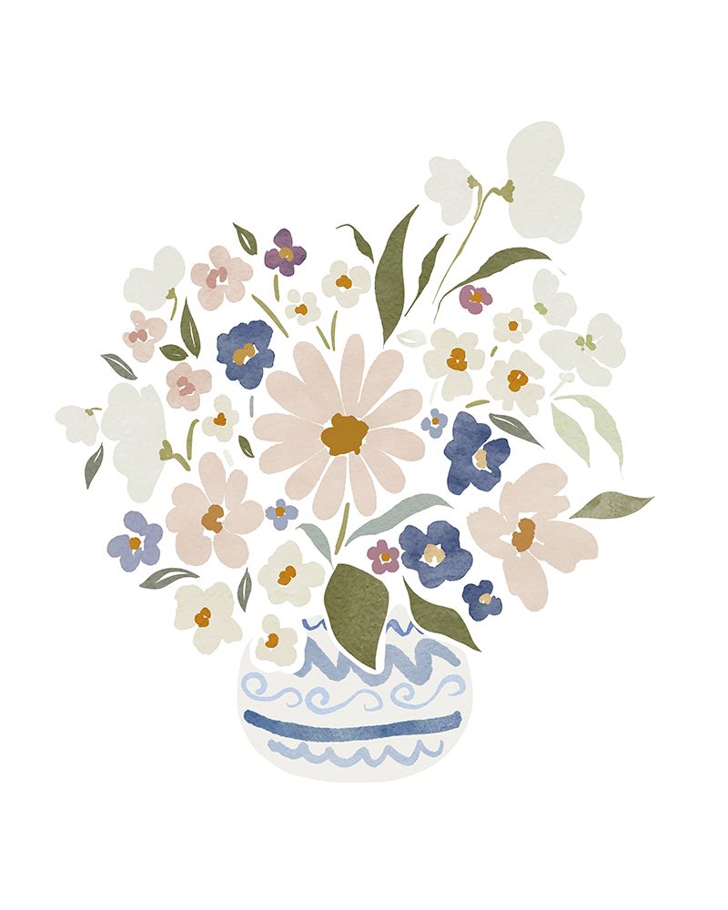 Bouquet In Vase 1 art print by Leah Straatsma for $57.95 CAD