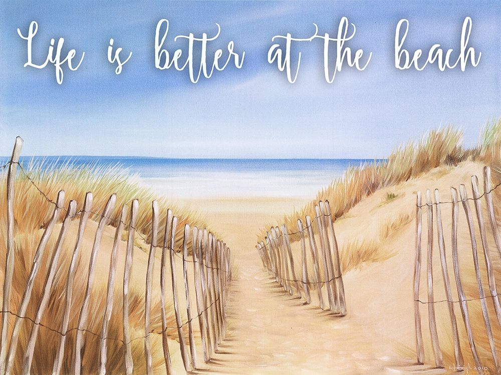 Life Is Better art print by May for $57.95 CAD