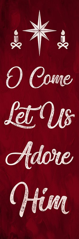 Let Us Adore Him art print by Marcus Prime for $57.95 CAD