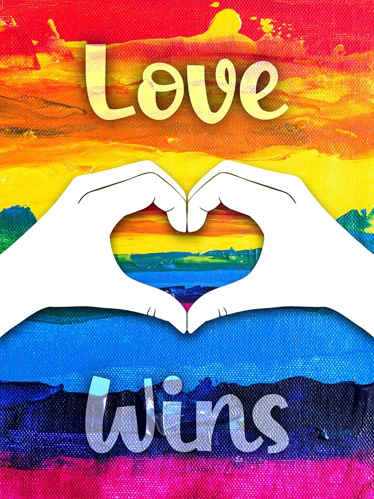 Love Wins art print by Marcus Prime for $57.95 CAD