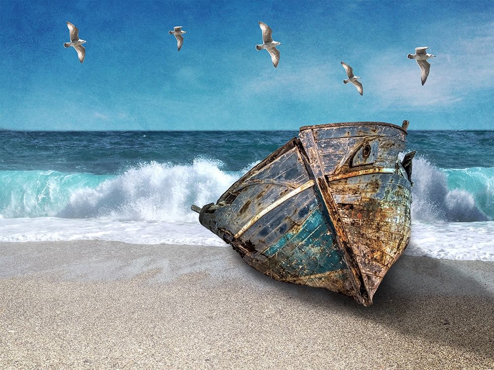 Shipwrecked art print by Marcus Prime for $57.95 CAD