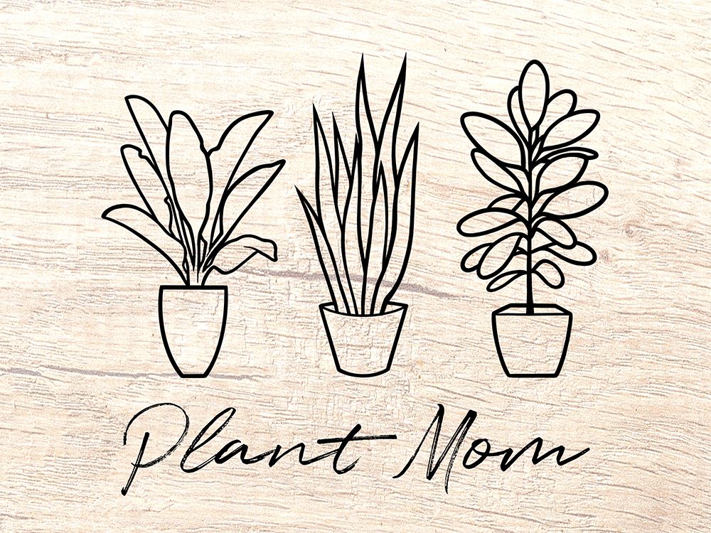 Plant Mom Illustration art print by Marcus Prime for $57.95 CAD