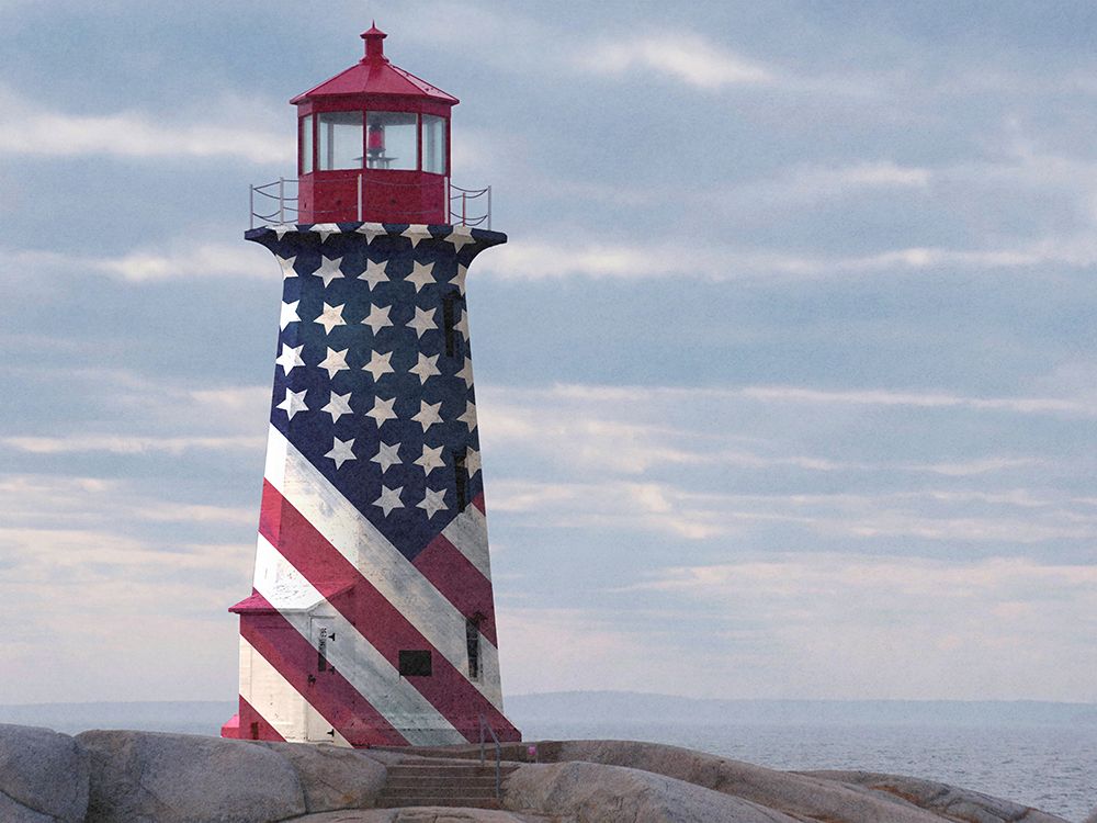 American Lighthouse art print by Marcus Prime for $57.95 CAD