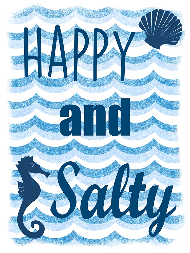 Happy And Salty art print by Marcus Prime for $57.95 CAD