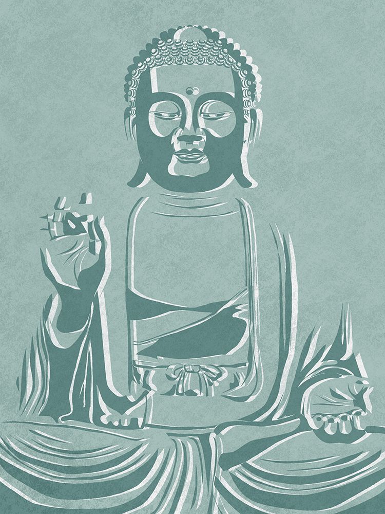 Shifted Buddha art print by Marcus Prime for $57.95 CAD