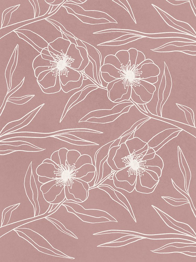 Floral Wallpaper art print by Marcus Prime for $57.95 CAD