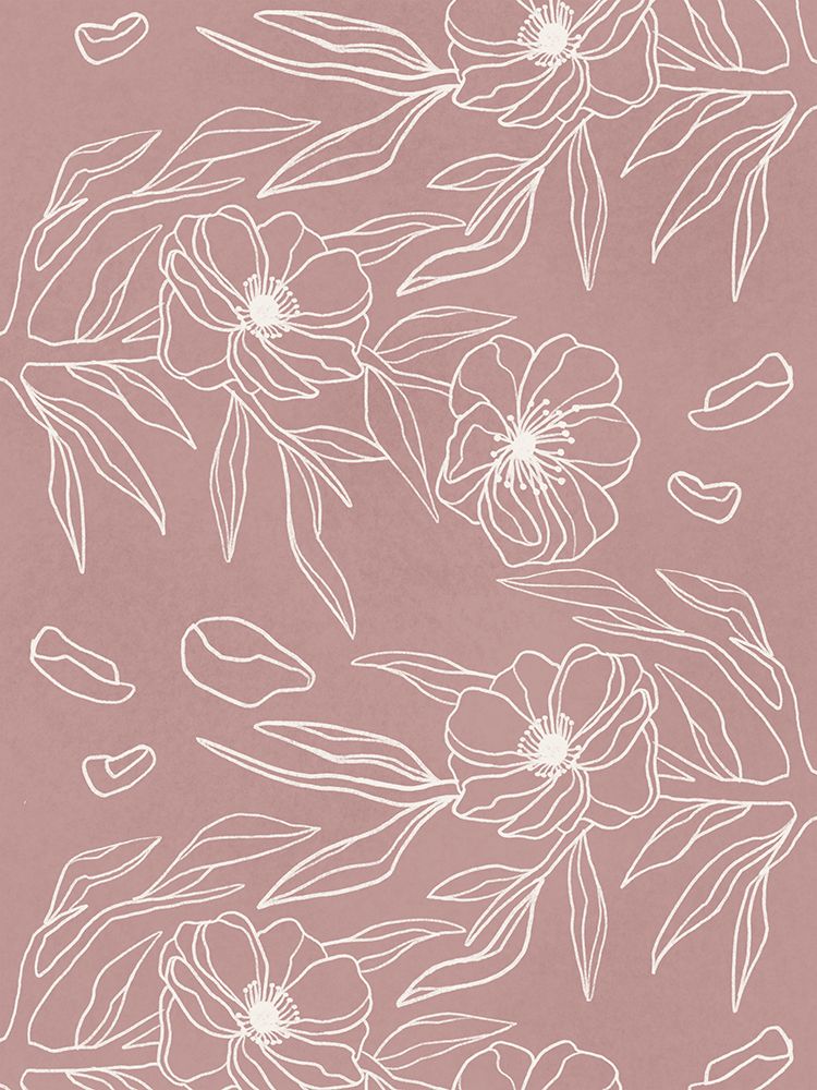 Floral Wallpaper 2 art print by Marcus Prime for $57.95 CAD
