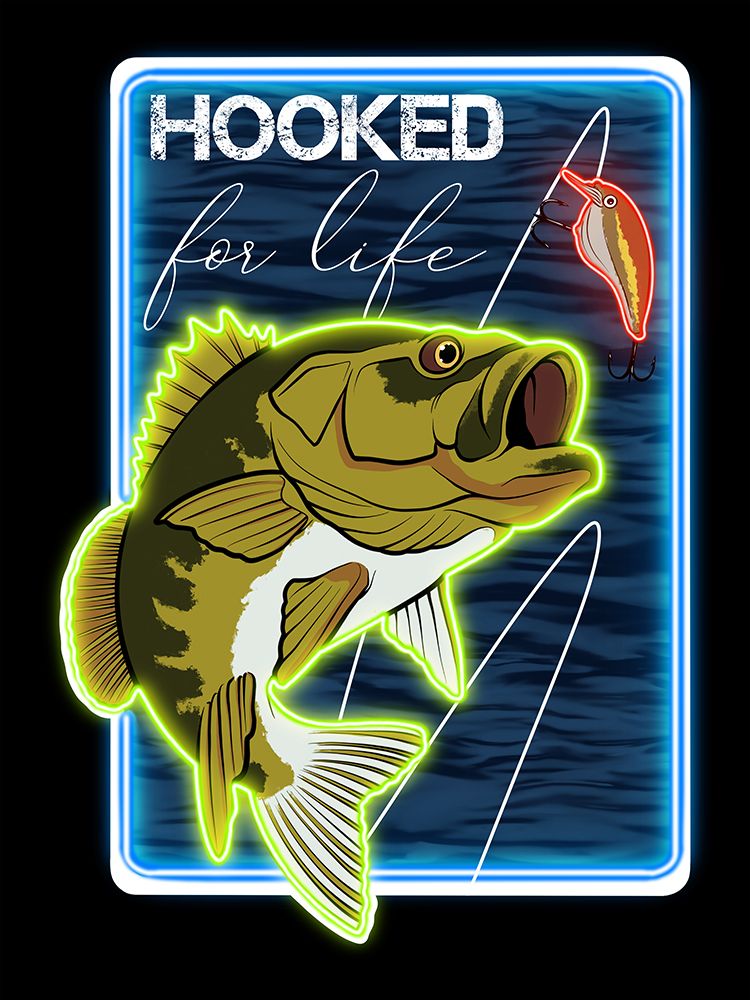 Hooked For Life art print by Marcus Prime for $57.95 CAD