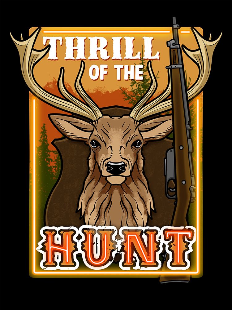 Thrilling Hunt 1 art print by Marcus Prime for $57.95 CAD