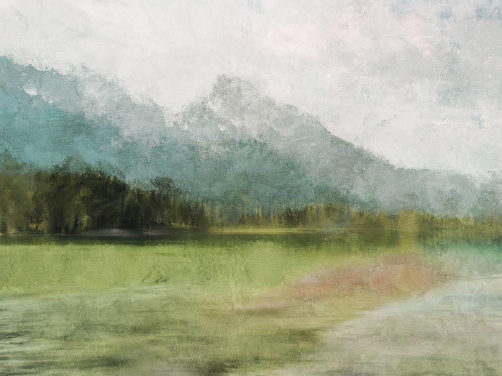 Distorted Lake art print by Marcus Prime for $57.95 CAD