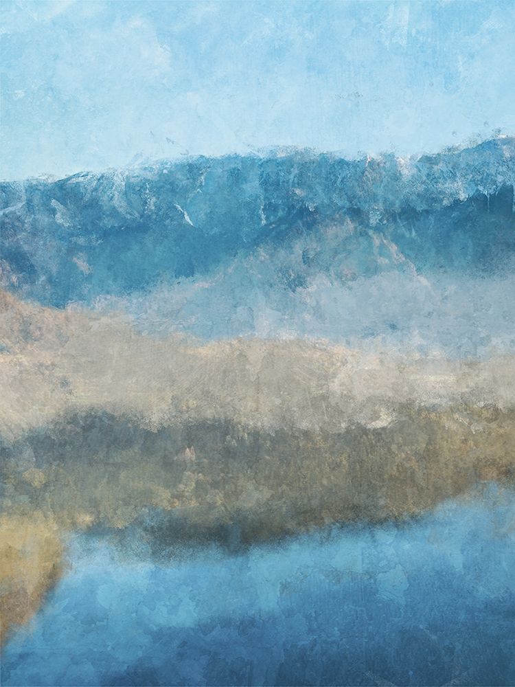 Distorted Mountains art print by Marcus Prime for $57.95 CAD