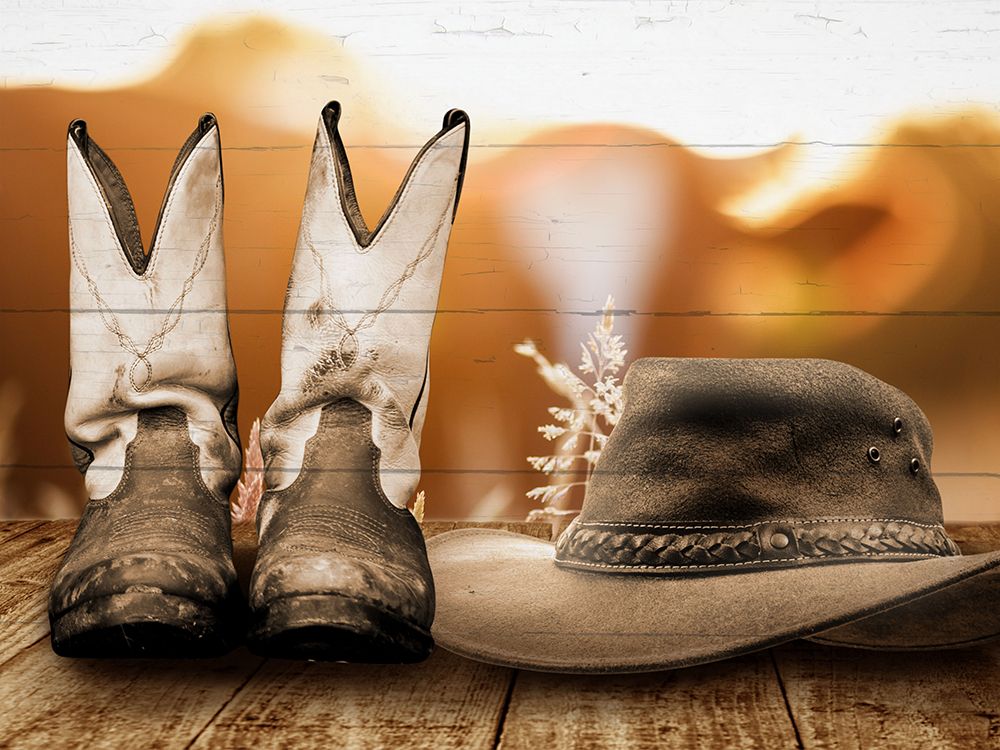 Hat And Boots art print by Marcus Prime for $57.95 CAD