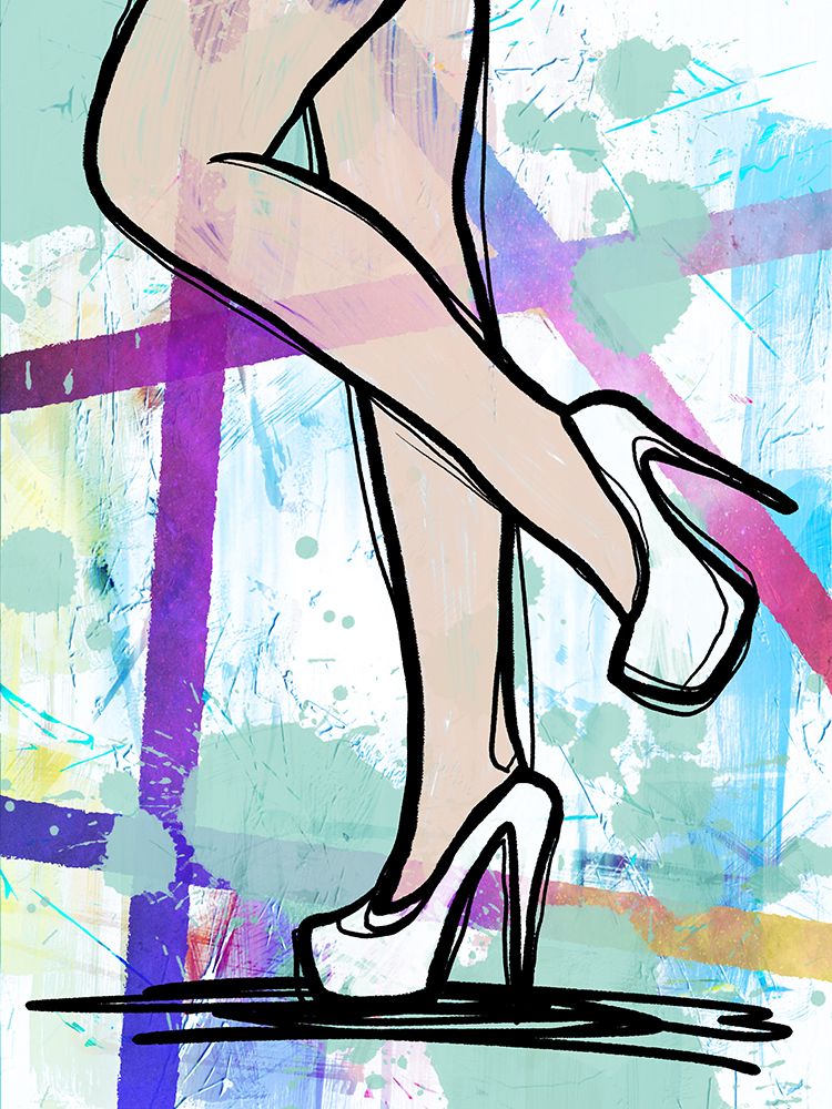 Walking Heels art print by Marcus Prime for $57.95 CAD